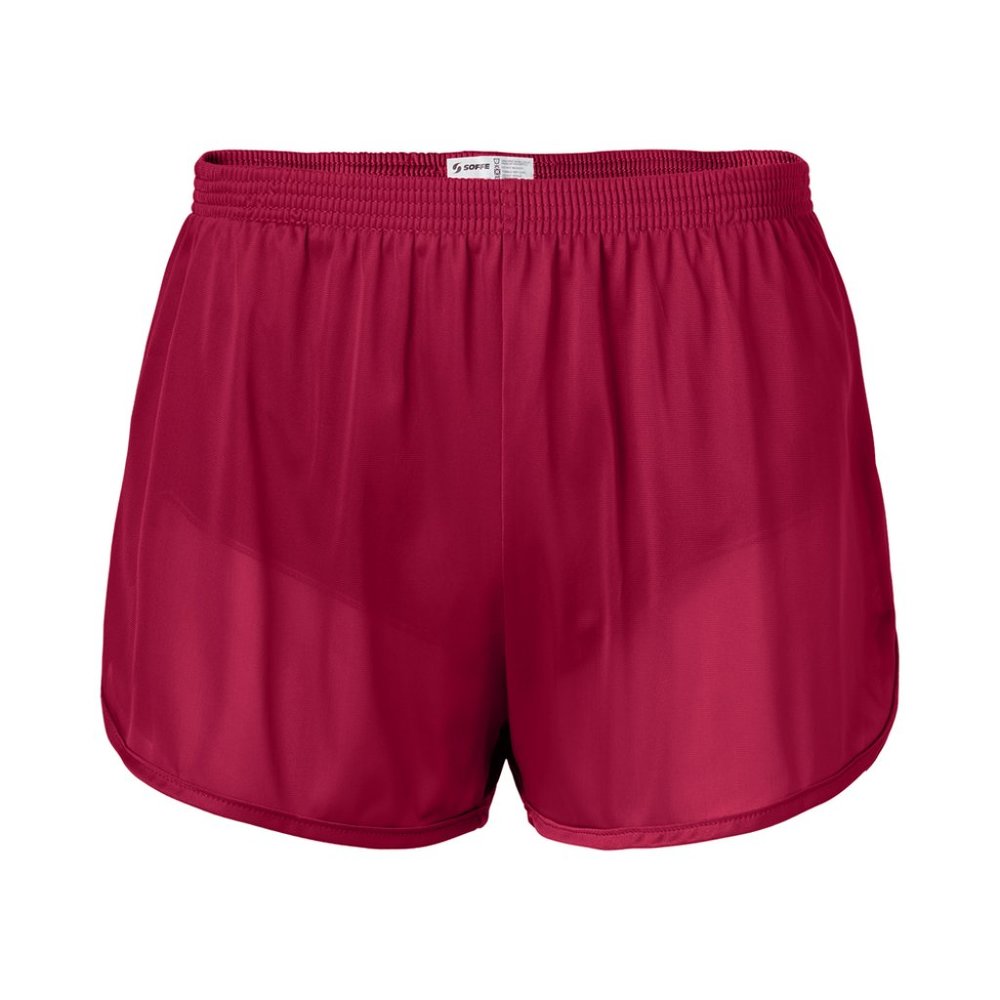 Soffe Ranger Slightly Used Man Panty Silkies Shorts (Maroon)